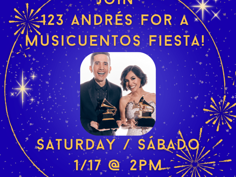 Musicuentos Fiesta with 123 ANDRÉS