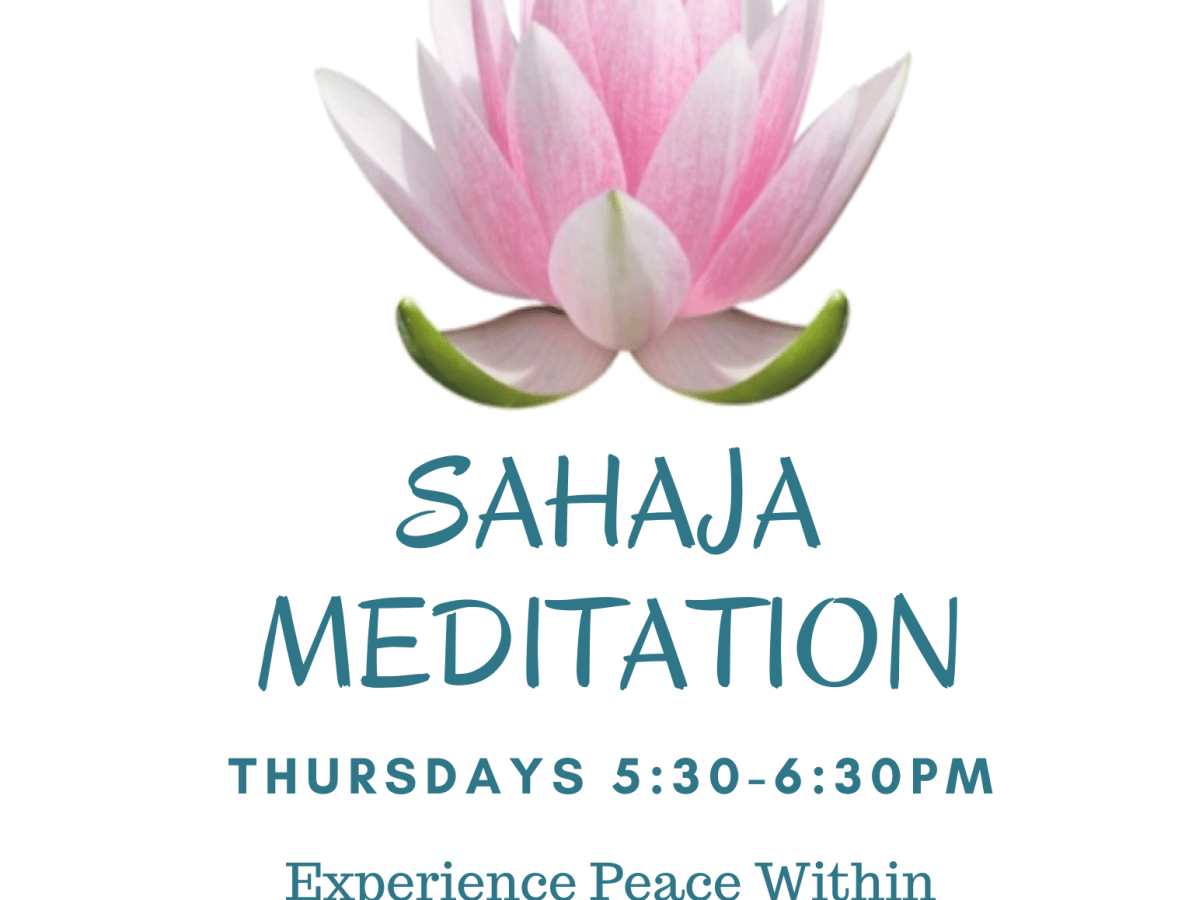 Sahaja Meditation: Experience Peace Within Thursdays @ 5:30pm