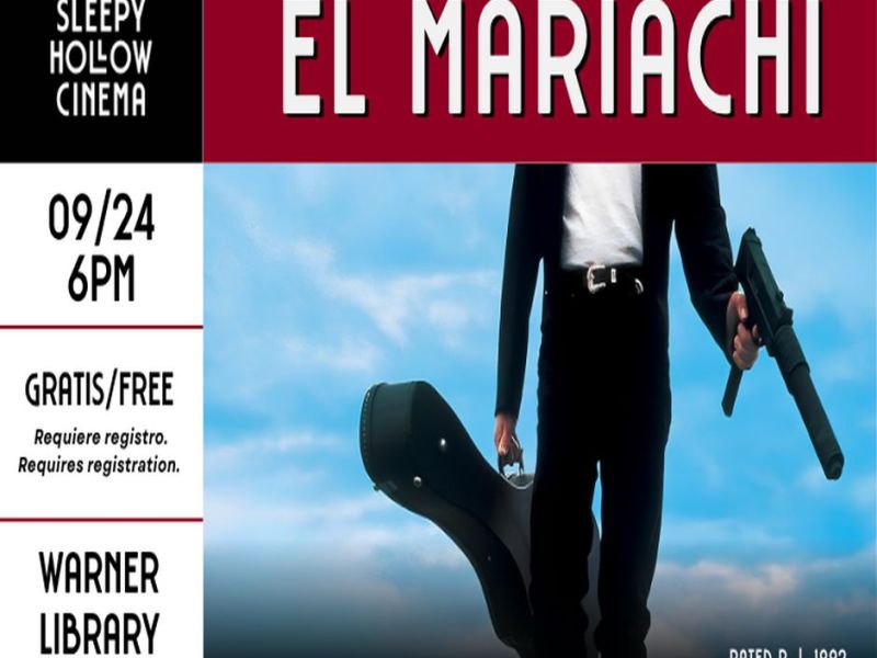 Sleepy Hollow Cinema Special Screening: El Mariachi, 9/24 @ 6 PM